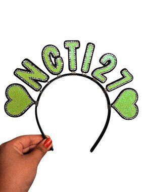 NCT127 Headband KPOP Group Name Rhinestone Hair Banner Concert NEW Custom